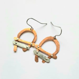 Copper Gate Earrings